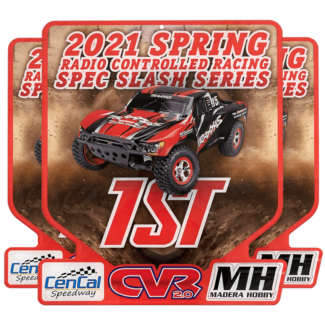 Acrylic Plate Racing Awards by MX Trophies